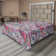 Ambesonne, drap plat floral pivoines, art botanique printanier