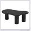 Table basse 44 po x 25,9 po facile à assembler avec plateau de 1,5 po d'épaisseur, parfaite pour les espaces de vie modernes-72708538