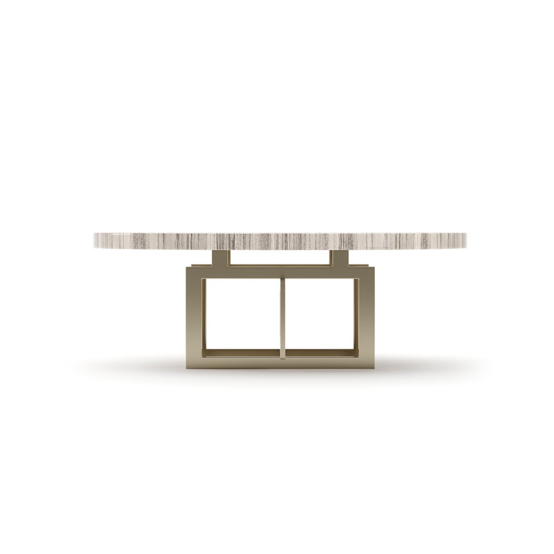 Caracole Stone Cocktail Table