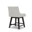 Tabouret de comptoir pivotant rembourré 26 po Zahara-70448600-114019186
