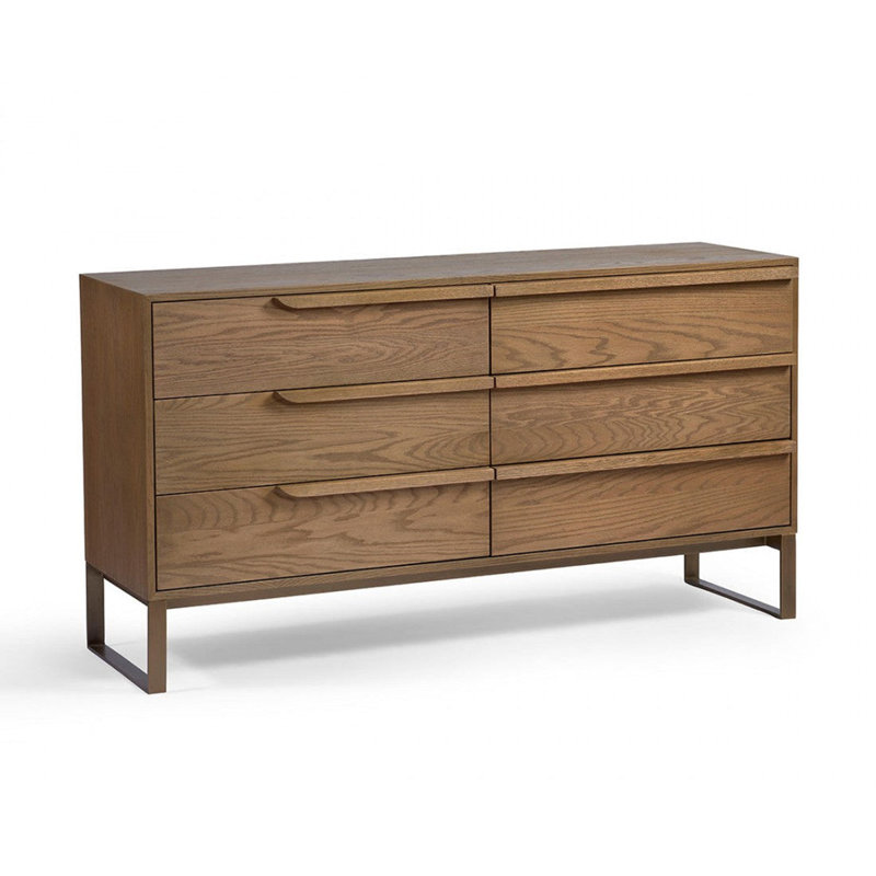 Solid Wood Sideboard Cabinet TV Console Natural Pine Wood