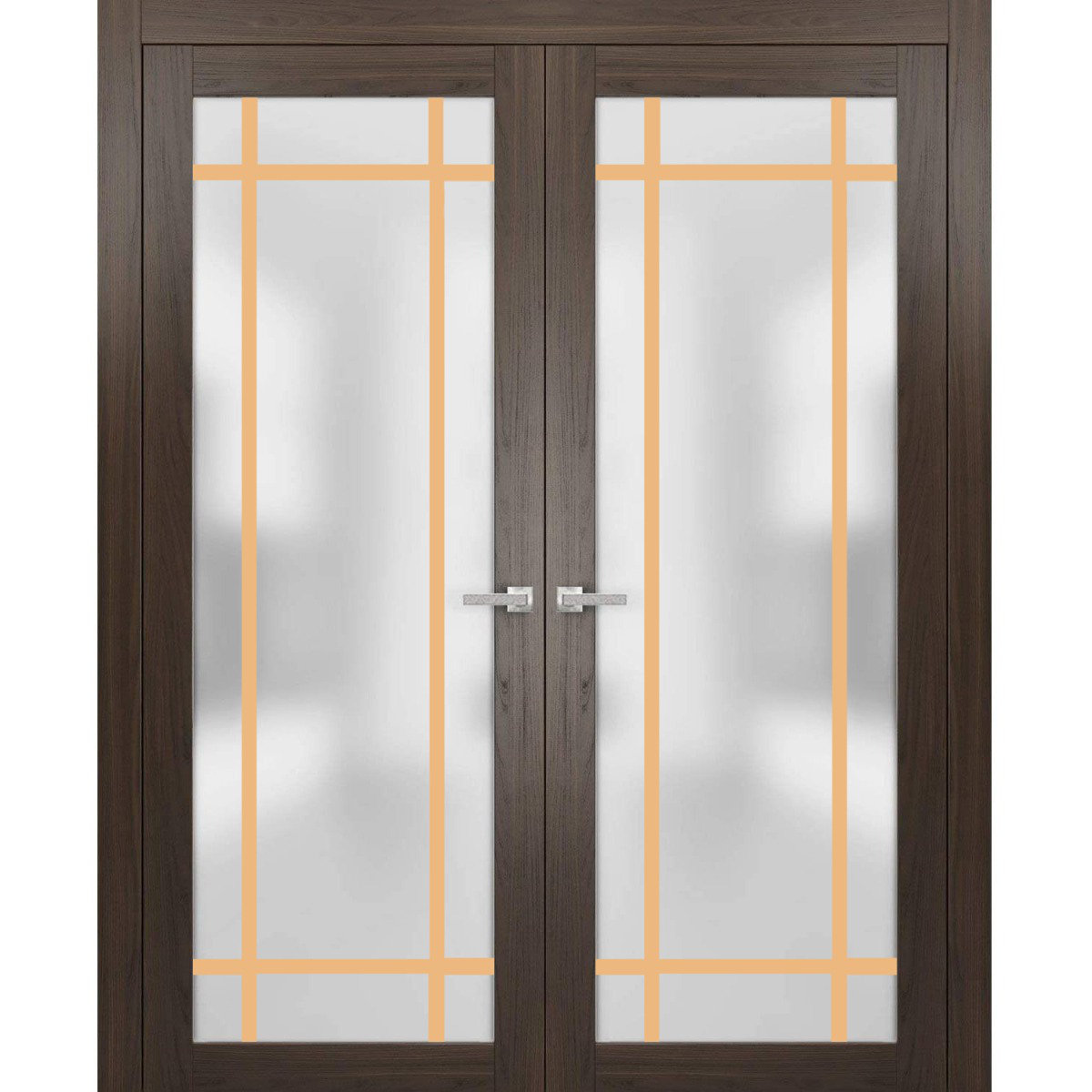 SARTODOORS 2113 Solid + Manufactured Wood Paneled French Doors Wayfair