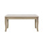 Ensemble de table de salle à manger exquis comprenant une table à tréteaux rectangulaire et des chaises rembourrées avec un banc pour une expérience culinaire mémorable-281723275