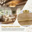 Lampe tambour moderne Boho