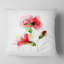 Aquarelle florale rouge - coussin imprimé floral-29961951-29963663