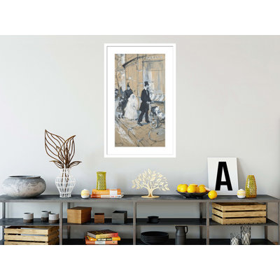 «First Communion Day» par Henri de Toulouse-Lautrec, impression giclée encadrée