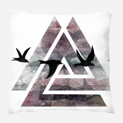 Coussin décoratif oiseaux