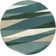 Ayeln Hand-Tufted Geometric Cream/Dark Green/Teal Area Rug