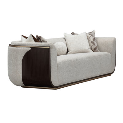 West Kensington Sofa - Buff/Seal Salt Caramel