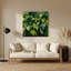 «Botanical Pothos», art mural en métal vert-1665996171