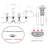 2-handle Bathroom Faucet with Drain Assembly-70570346