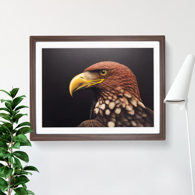 Euphoric Eagle Bird - Framed Print