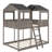 Narendra Kids Full Over Full Bunk Bed-86108829