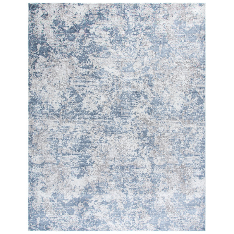 Amelia Performance Performance Abstract Rug, Rectangle 8" x 10"