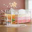 Lit mezzanine simple simple avec 9 tiroirs de rangement et tablettes pour escalier Lit mezzanine pour enfants avec espace de rangement sous le lit-255039126-257142884