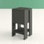 Atharv Bedside Table with Drop-Door Storage and Open Shelf for Versatile Living-36035517
