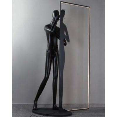 79'' Black LED Novelty Floor Lamp