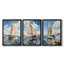 NAUTICAL Series CECXLI - Toile tendue avec châssis encadré - 3 pièces-2009438824-2009438830