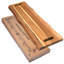 Très grande planche à découper pour la cuisine Howard - planche à découper en bois d'acacia massif, planche de service, planche à découper avec rainure à jus - planche à charcuterie avec poignées Easy Grip 36 po x 12 po x 1 po