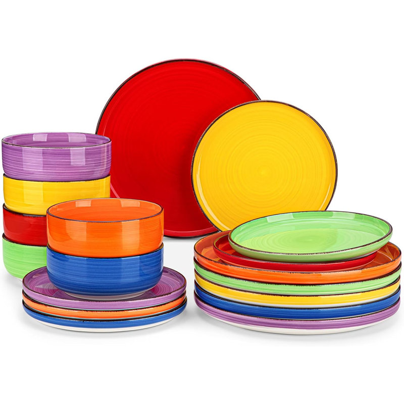 Stoneware Dinnerware - Service for 6