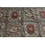Tapis géométrique, tapis antiques beiges, tapis rétro, tapis de 4,4 pi x 7,5 pi, tapis turcs