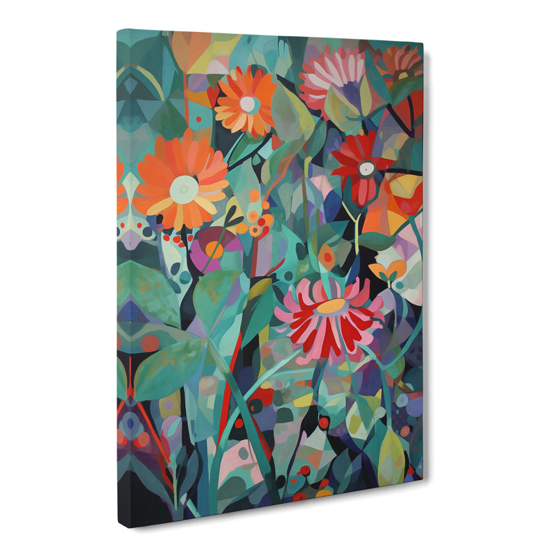 Tarnby Flowers Orphism Vol.9 - Wrapped Canvas, 50cm H x 35cm W x 3cm D