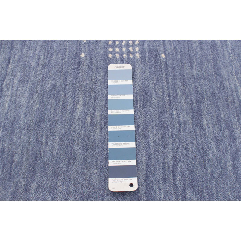 Tapis bleu clair Kashkuli Gabbeh 9 pi 1 po x 11 pi 9 po, Rectangle 9 pi 1 po x 11 pi 9 po