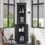 Grande armoire d'angle avec portes pour le salon, la salle de bain, la salle à manger ou la cuisine