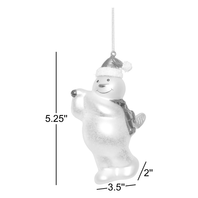 Ornement en verre 5 po