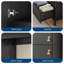 Modern Armoire Wardrobe Closet – Double Doors, Hanging Rod, Drawer & Adjustable Shelves-126140842
