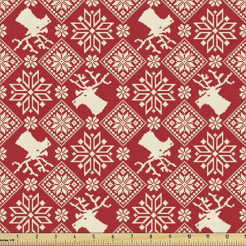 Tissu nordique, l 58 po x L 180 po