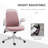 Inbox Zero Linen Task Chair-836314824