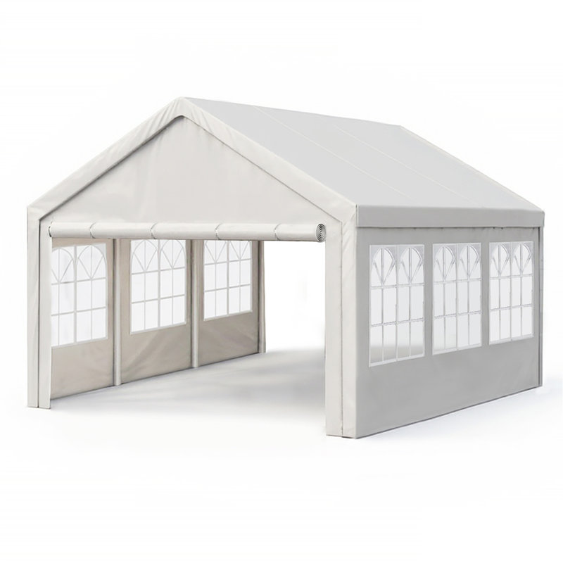 10'X20' Carport Car Canopy Party Tent Outdoor Gazebo With Removable Sidewalls Outdoor Gazebo Commercial Tents For Parties Wedding BBQ