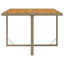 Gusts Rectangular Wicker Outdoor Dining Table , 109cm cm W 107cm cm D