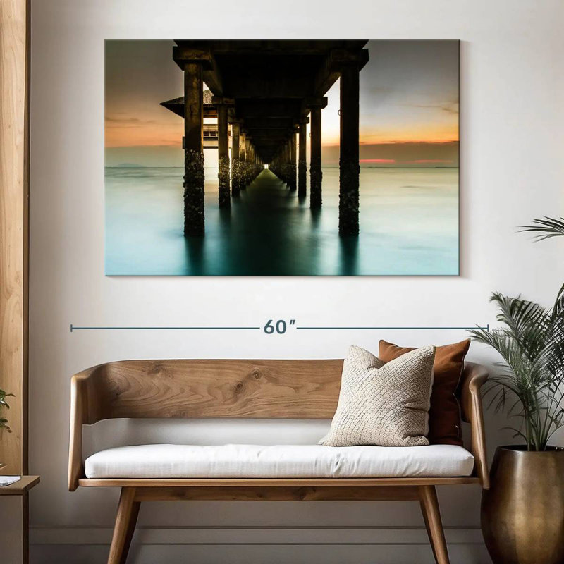 Aletra Thailand Beach Dock, 34" H x 51" W