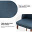 Chaise de salle à manger ergonomique Kanalu-98582704