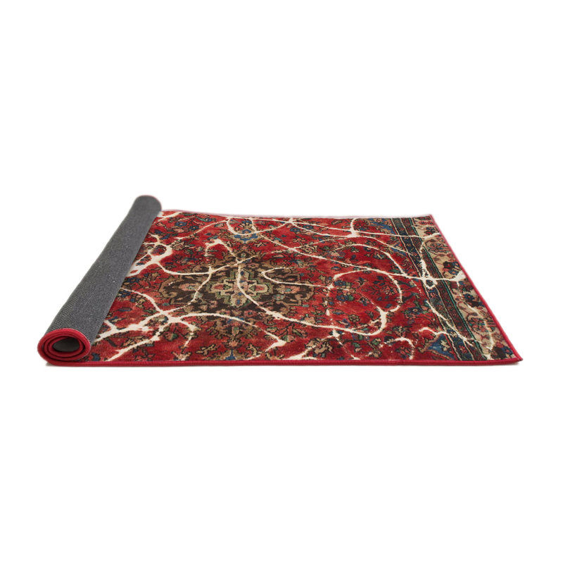 Tapis abstrait moderne 1244, Rond 8 pi