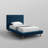 Clodean Linen Upholstered Platform Bed-267020813-267020814