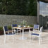 Ensemble 5 pièces de table de salle à manger et fauteuils Travira