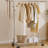 Versatile Heavy Duty Rolling Clothes Rack for Various Garments