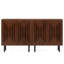 Ensemble de 2 buffets avec tablettes réglables et rangement, armoire d'appoint