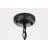 Allyiah 21 inch Outdoor Pendant in Black