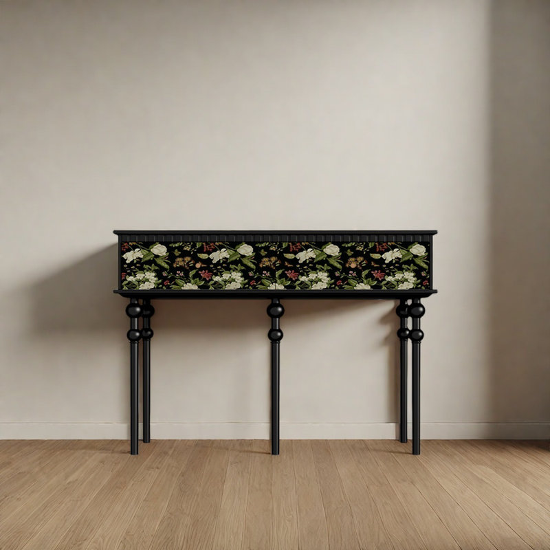 Console Retro Minimalist Art, Noir, noir, noir, noir