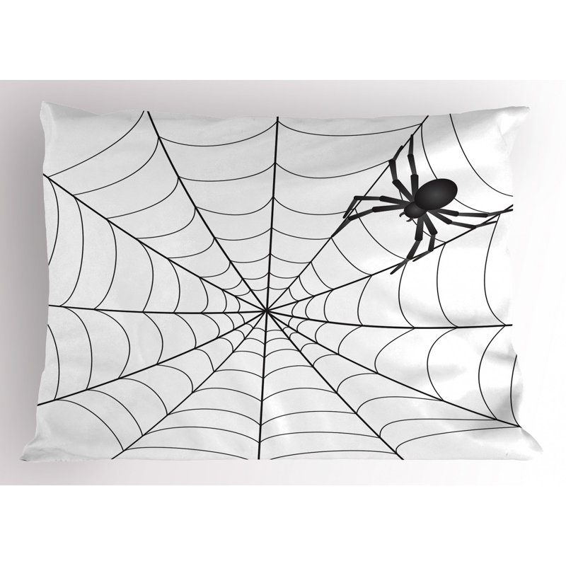 Spider Polyester Sham Set, Twin