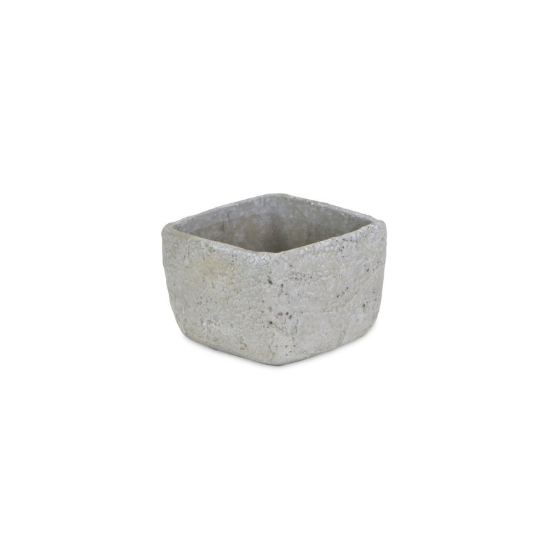 Pot à fleurs Javin, H 3,75 po x l 14,25 po x P 5,5 po