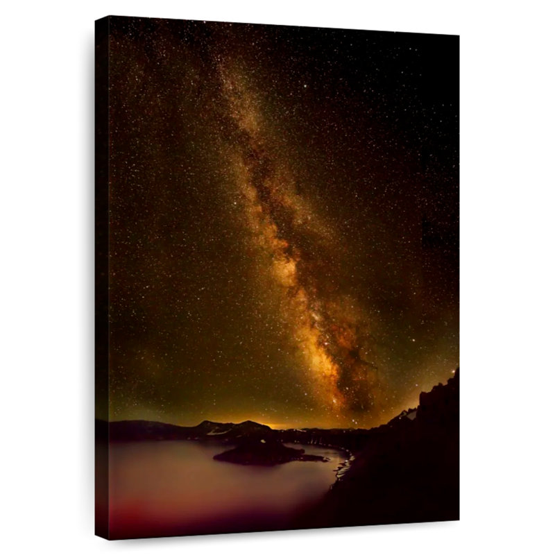 Oberle Crater Lake Milky Way, 45" H x 30" W