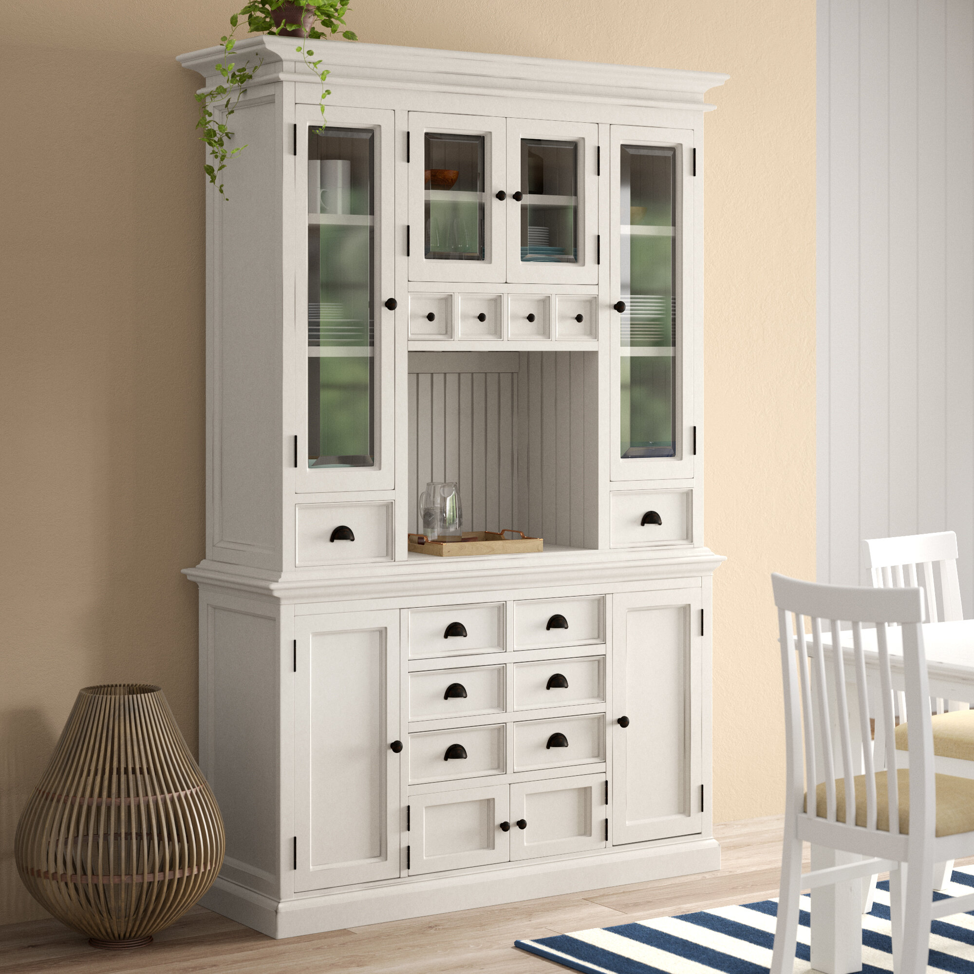 Brambly Cottage Gerold Display Cabinet & Reviews | Wayfair.co.uk