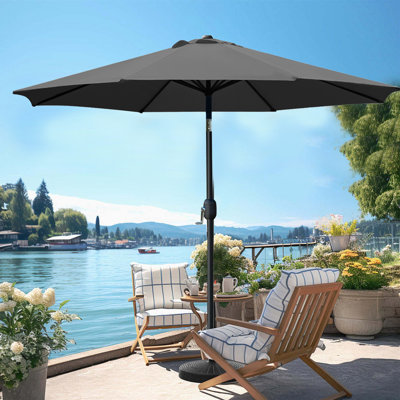 Parasol de marché inclinable 108 pi Jaenis