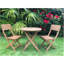 Chamorro Premium All-Weather Wicker Outdoor Dining Side Chair with Cushion