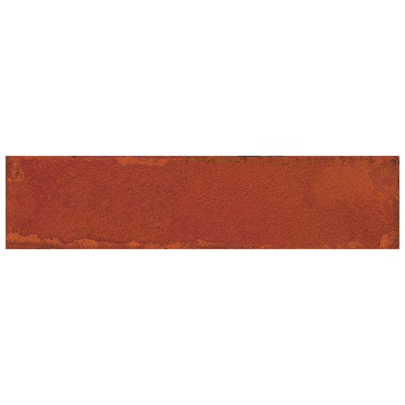 Luca 3" x 12" Ceramic Tile, Red